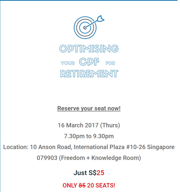 Learn To Optimise Your CPF
